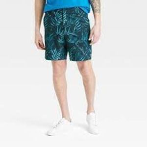 Small Men's Hybrid Shorts 7" - All in Motion, Navy Blue